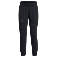 Pantalon de survêtement Unstoppable Unstoppable en polaire Under Armour pour femmes, noir et gris foncé