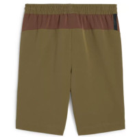 PUMA Manchester City Pumatech Short 2024-2025 Vert Olive Brun Rose