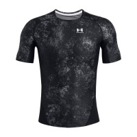 T-shirt Under Armour Iso-Chill noir et blanc