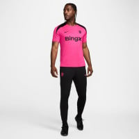 Nike Chelsea Strike Trainingsbroek 2024-2025 Zwart Roze