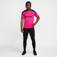 Nike Chelsea Strike Maillot d'Entraînement 2024-2025 Rose Noir