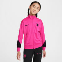 Nike Chelsea Strike Survêtement à Capuche Full-Zip 2024-2025 Enfants Rose Noir