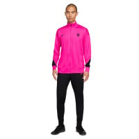 Nike Chelsea Strike Trainingspak Full-Zip 2024-2025 Roze Zwart