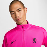 Nike Chelsea Strike Trainingspak Full-Zip 2024-2025 Roze Zwart