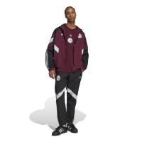 adidas Ajax Originals Veste d'Entraînement 2024-2025 Bordeaux Blanc Noir