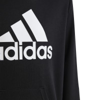 adidas Essentials Big Logo Survêtement à Capuche Jogging Enfants Noir Blanc