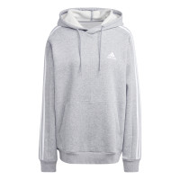 adidas Essentials Fleece Hoodie Grijs Wit