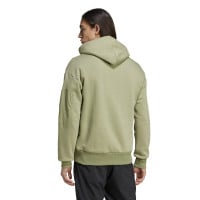 adidas City Escape Fleece Sweat à Capuche Vert Olive Noir