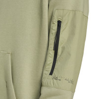 adidas City Escape Cargo Survêtement Sweat à Capuche Vert Olive Noir