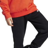 adidas Essentials Big Logo Fleece Joggingpak Kids Rood Zwart Wit