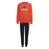 adidas Essentials Big Logo Fleece Survêtement Enfants Rouge Noir Blanc