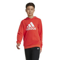 adidas Essentials Big Logo Sweat à Capuche Enfants Rouge Blanc