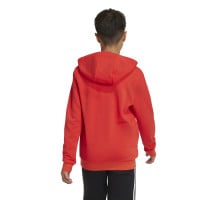 adidas Essentials Big Logo Sweat à Capuche Enfants Rouge Blanc