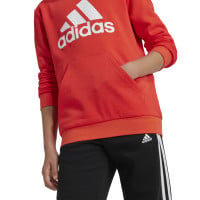 adidas Essentials Big Logo Sweat à Capuche Enfants Rouge Blanc