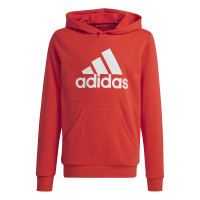 adidas Essentials Big Logo Hoodie Joggingpak Kids Rood Zwart Wit