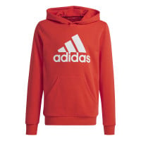 adidas Essentials Big Logo Sweat à Capuche Enfants Rouge Blanc