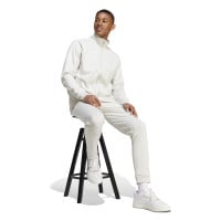 adidas Sportswear 3-Stripes Survêtement Full-Zip Gris Blanc