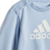 adidas Badge of Sport Survêtement Jogging Bébé / Tout-Petits Bleu Clair Noir Blanc