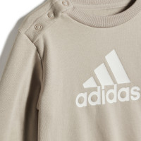 adidas Badge of Sport Joggingpak Baby / Peuters Bruin Olijfgroen Wit