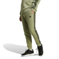 adidas Essentials Fleece Pantalon de Jogging Vert Olive Noir