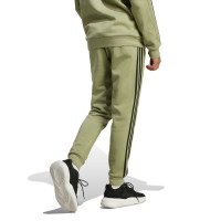 adidas Essentials Fleece Pantalon de Jogging Vert Olive Noir