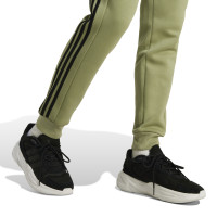 adidas Essentials Fleece Pantalon de Jogging Vert Olive Noir