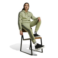 adidas Essentials Fleece Pantalon de Jogging Vert Olive Noir