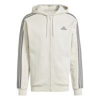 adidas Essentials Fleece Survêtement de Jogging Full-Zip Beige Gris Foncé