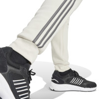 adidas Essentials Fleece Pantalon de Jogging Blanc Gris Foncé