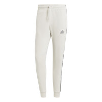 adidas Essentials Fleece Pantalon de Jogging Blanc Gris Foncé