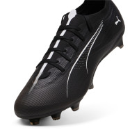 PUMA Ultra 5 Match Gazon Naturel Gazon Artificiel Chaussures de Foot (MG) Noir Blanc