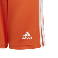 Pantalon d'entraînement adidas Squadra 21 pour enfant, orange et blanc