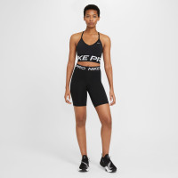 Nike Pro 365 Short 8 pouces pour femmes, noir et blanc