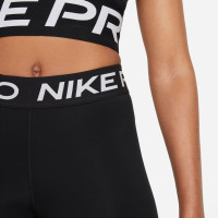 Nike Pro 365 Short 8-Inch Dames Zwart Wit