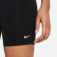 Nike Pro 365 Short 8-Inch Dames Zwart Wit