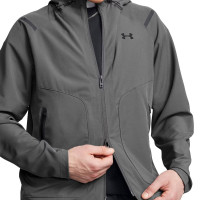 Under Armour Unstoppable Trainingspak Full-Zip Donkergrijs Zwart