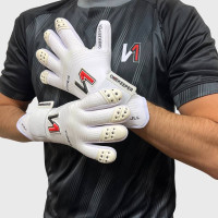 Onekeeper Viper Gants de Gardien de But Blanc Noir Rouge