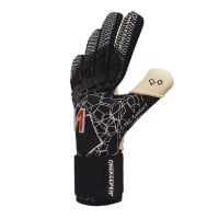 OneKeeper C-Tec Gants de Gardien de But Noir Blanc Rouge