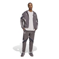 adidas Real Madrid Originals Track Pantalon d'Entraînement 2024-2025 Brun Gris Foncé