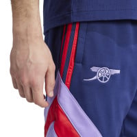 adidas Arsenal Originals Ensemble d'Été 2024-2025 Bleu Foncé Rouge Mauve