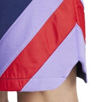 adidas Arsenal Originals Short 2024-2025 Bleu Foncé Rouge Mauve