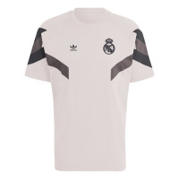 adidas Real Madrid Originals Ensemble d'Été 2024-2025 Beige Gris Foncé Brun