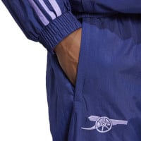 adidas Arsenal Originals Survêtement Full-Zip 2024-2025 Bleu Foncé Rouge Mauve