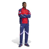 adidas Arsenal Originals Track Trainingsbroek 2024-2025 Donkerblauw Paars Rood