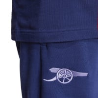 adidas Arsenal Originals Survêtement à Capuche 2024-2025 Bleu Foncé Rouge Mauve