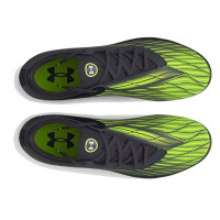 Under Armour Magnetico Elite 4.0 Gazon Naturel Chaussures de Foot (FG) Noir Vert