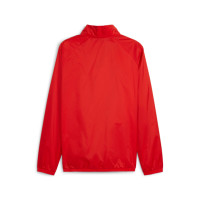 PUMA teamGOAL All Weather Veste Rouge Blanc