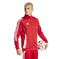 adidas Tiro 24 Trainingspak Rood Zwart Wit