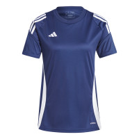 adidas Tiro 24 Maillot d'Entraînement Femmes Bleu Foncé Blanc