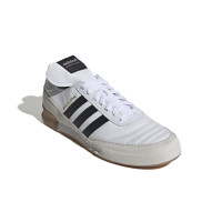 Chaussures de football en salle Adidas Mundial Goal (IN) blanches, noires et dorées